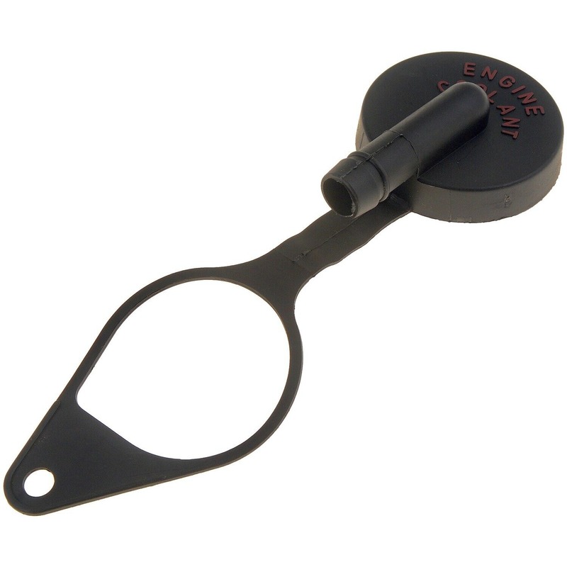 82601 Help Series Coolant Reservoir Cap - Direct Fit, Sold individually - Coolant Cap - Dorman 82601 Coolant Cap Compatible with Select Models - DORMAN Engine Coolant Reservoir Cap for General Motors - Dorman Radiator Cap 82601 - Engine Coolant Reservoir Cap: Flip Top, Plastic, 1 Pack