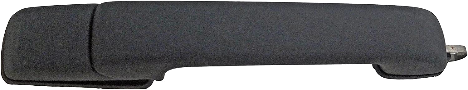 82966 Rear, Driver or Passenger Side Textured Black Exterior Door Handle, Without Key Hole, Help Series - Dorman - HELP Exterior Door Handle 82966