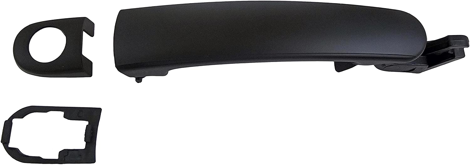 82971 Front, Driver Side Paint to Match Exterior Door Handle, With Key Hole, Help Series - Dorman 82971 Front Driver Side Exterior Door Handle Compatible with Select Volkswagen Models, Paint To Match - Dorman - HELP Exterior Door Handle 82971 - Exterior Door Handle Front Left With Keyhole Smooth Black