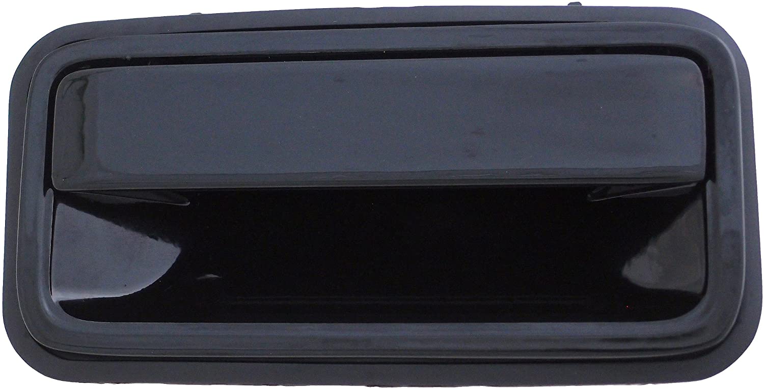 83363 Rear, Driver Side Smooth Black Exterior Door Handle, Without Key Hole, Help Series - Dorman - HELP Exterior Door Handle 83363 - EXTERIOR DOOR HANDLE - Exterior Door Handle Rear Left - Outside Door Handle - Want a new exterior door handle that matches the original, for far less than going back to the dealership? This replacement door handle was engineered to match the fit and appearance of the stock handle on specific vehicle years, makes and models. - Cadillac 2000-99, Chevrolet 2000-92, GMC 2000-92