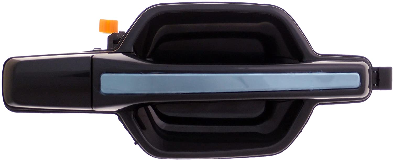 83734 Rear, Passenger Side Black with chrome insert Exterior Door Handle, Without Key Hole, Help Series - Dorman - HELP Exterior Door Handle 83734 - EXTERIOR DOOR HANDLE - Exterior Door Handle Rear Right - Outside Door Handle - Want a new exterior door handle that matches the original, for far less than going back to the dealership? This replacement door handle was engineered to match the fit and appearance of the stock handle on specific vehicle years, makes and models. - Mitsubishi Montero 2006-01 - Exterior Door Handle Rear Right