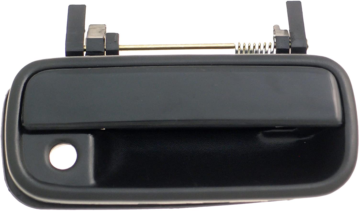 83955 Front, Passenger Side Textured Black Exterior Door Handle, Without Key Hole, Help Series - Dorman 83955 Front Passenger Side Exterior Door Handle Compatible with Select Toyota Models, Textured Black - Dorman - HELP Exterior Door Handle 83955 - EXTERIOR DOOR HANDLE - Exterior Door Handle Front Right - Outside Door Handle - Want a new exterior door handle that matches the original, for far less than going back to the dealership? This replacement door handle was engineered to match the fit and appearance of the stock handle on specific vehicle years, makes and models. - Toyota 4Runner 1997-89, Toyota Pickup 1995-89