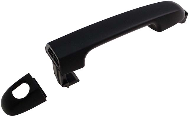 84022 Front, Driver Side Smooth Black Exterior Door Handle, With Key Hole, Help Series - Dorman 84022 Front Driver Side Exterior Door Handle Compatible with Select Kia Models, Smooth Black - Dorman - HELP Exterior Door Handle 84022 - EXTERIOR DOOR HANDLE - Exterior Door Handle Front And Rear Left And Right Without Keyless Entry - Outside Door Handle - Want a new exterior door handle that matches the original, for far less than going back to the dealership? This replacement door handle was engineered to match the fit and appearance of the stock handle on specific vehicle years, makes and models. - Kia Forte 2012-10 - Exterior Door Handle Front And Rear Left And Right Without Keyless Entry