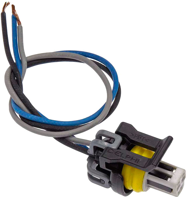 3-Wire GM Throttle Position Sensor - 84598 Conduct Tite Series Connectors - Direct Fit, Sold individually - Dorman Electrical Wire Connector 84598 - DORMAN Throttle Position Sensor Socket for GM - TPS SOCKET - 3-Wire GM Throttle Position Sensor - Electrical Connector - Throttle Position Sensor - This throttle position sensor connector is designed to match the appearance and function of the original hardware on specified applications. Made of quality materials, it is engineered for reliable performance and durability. - Buick 1996-90, Cadillac 1993-91, Chevrolet 1997-90, GMC 1997-91, Oldsmobile 1997-90, Pontiac 1996-89