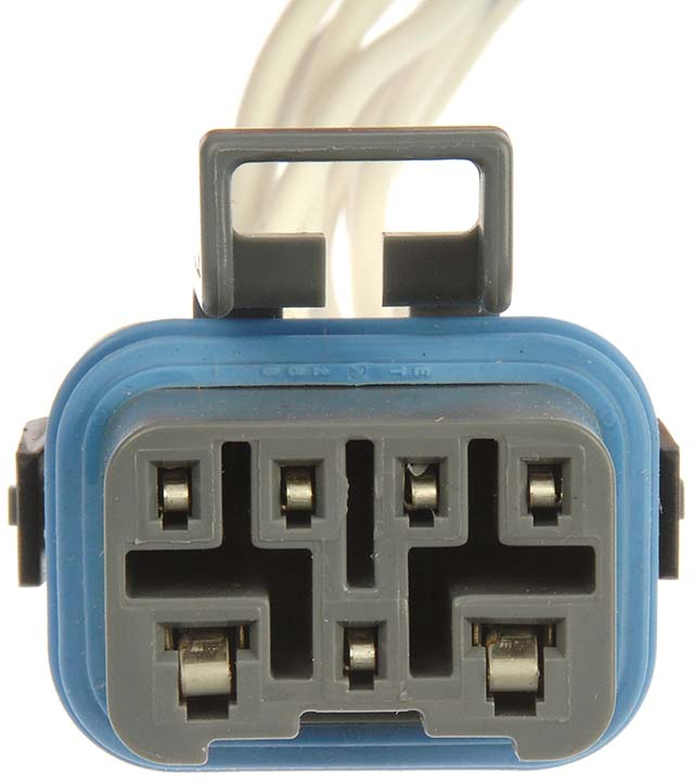 7-Wire GM Neutral Safety Switch Harness - 84756 Direct Fit Neutral Safety Switch Connector, Sold Individually - DORMAN 7-Wire Neutral Safety Switch Harness - SAFETY SWITCH HARNSS - 7-Wire GM Neutral Safety Switch Harness - General Use Electrical Connector - Make better electrical repairs and accessory installations with this pigtail connector. Designed for a clean appearance when installed, it features weatherproof terminals and a locking tab for a reliable quick disconnect electrical connection.