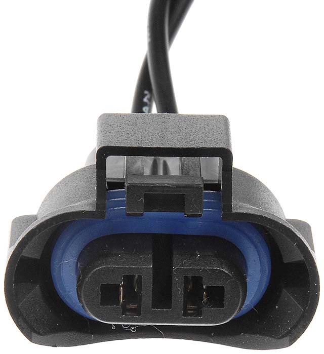 2 - Wire H8/H11 Harness Headlight Socket - 84783 Bulb Socket - Headlight, Direct Fit, Sold individually - DORMAN 2-Wire H8/H11 Harness Headlight Socket - Dorman 84783 Pigtail - Dorman - Conduct-Tite Headlight Socket 84783 - HEADLIGHT SOCKET - 2 - Wire H8/H11 Harness Headlight Socket - Bulb Holder - Headlight - This replacement headlight socket matches the fit and terminal count of the original equipment socket for specified vehicles. Made of quality materials with corrosion-resistant contacts, this socket is designed for reliable service. - 2020-02