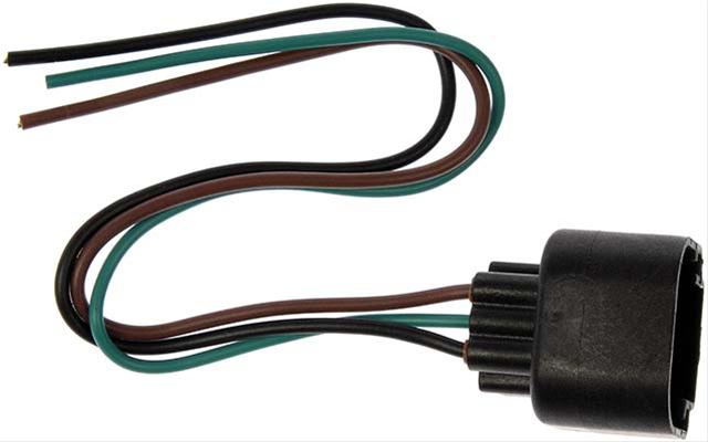 84785 Headlight Wire Harness - Direct Fit - Dorman 84785 Headlight Socket for H13/9008 Bulb Compatible with Select Models - Dorman - Conduct-Tite Headlight Socket 84785 - DORMAN Headlight Socket for Chevrolet - H13/9008 BULB SOCKET - Headlight Socket for H13/9008 Bulb - Bulb Holder - Headlight - This replacement headlight socket matches the fit and terminal count of the original equipment socket for specified vehicles. Made of quality materials with corrosion-resistant contacts, this socket is designed for reliable service. - 2014-04 - Headlight Socket for H13/9008 Bulb