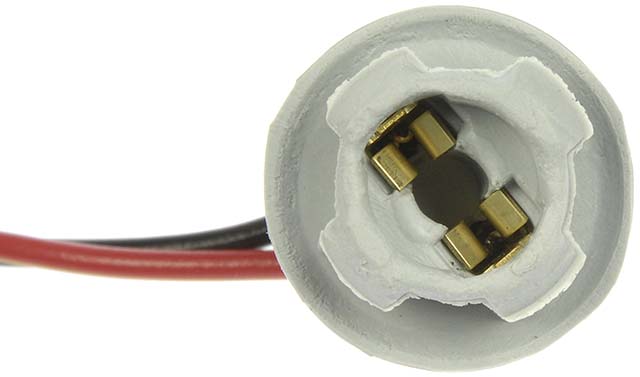 2-Wire Import Sidemarker 17mm Socket - 84803 Conduct Tite Series Bulb Socket - Side marker, Direct Fit, Sold individually - Dorman 84803 Pigtail - SIDEMARKER SOCKET - 2-Wire Import Sidemarker 17mm Socket - Multi Purpose Light Bulb Socket - Light Bulb Socket - Multi Use Light Socket - Dorman's Socket Assemblies are engineered with extra-long leads and multiple butt connectors.