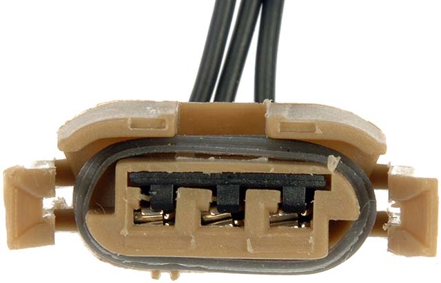 84814 Conduct Tite Series Connectors - Direct Fit, Sold individually - Dorman 84814 Electrical Sockets - 3-Wire Front/Rear Stop/Turn/Park - Dorman Brake Lamp Socket 84814 - Electrical Sockets - 3-Wire Front/Rear Stop/Turn/Park - STOP/TURN/PRK SOCKET - Electrical Sockets - 3-Wire Front/Rear Stop/Turn/Park - General Use Electrical Connector - Make better electrical repairs and accessory installations with this pigtail connector. Designed for a clean appearance when installed, it features weatherproof terminals and a locking tab for a reliable quick disconnect electrical connection.