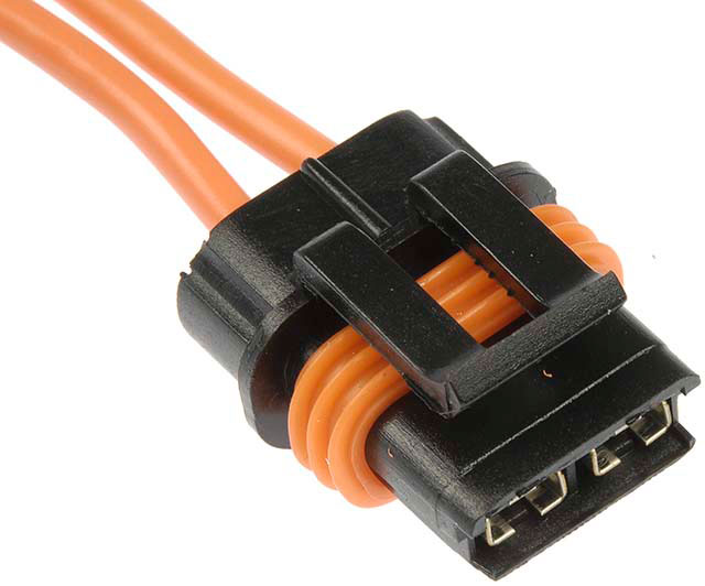 85101 Direct Fit Engine Cooling Fan Motor Connector, Sold Individually - COOLING FAN SOCKET - Electrical Harness - 2-Wire Cooling Fan Motor - Cooling Fan Motor Connector - Pigtail - Wire Connector - Fan Motor Connector - This engine cooling fan motor connector is designed to match the appearance and function of the original hardware on specified applications. Made of quality materials, it is engineered for reliable performance and durability. - Buick 1996-86, Cadillac 1996-92, Chevrolet 1996-84, Oldsmobile 1996-84, Pontiac 1995-86 - DORMAN 2 Wire Engine Cooling Fan Motor Socket for Cadillac - Dorman Electrical Wire Connector 85101 - Dorman HELP! 85101 Socket Gm Cooling Fan - Electrical Harness - 2-Wire Cooling Fan Motor