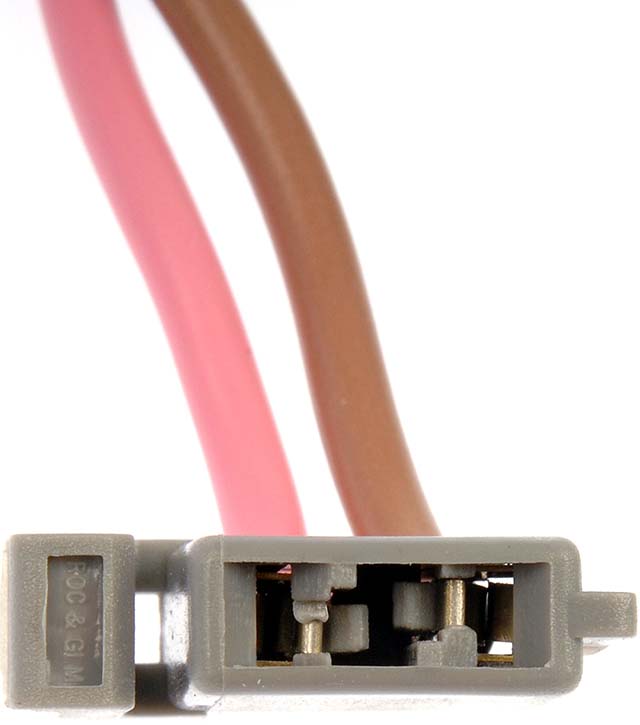 85152 Conduct Tite Series Connectors - Direct Fit, Sold individually - A/C COMP SOCKET - Electrical Harness - 2-Wire Compressor - Electrical Connector - Clutch Coil - This HVAC clutch coil connector is designed to match the appearance and function of the original hardware on specified applications. Made of quality materials, it is engineered for reliable performance and durability. - Ford 1996-80, Lincoln 1996-80, Mazda 1994-91, Mercury 1996-80 - Dorman 85152 Electrical Harness - 2-Wire Compressor Compatible with Select Models - Dorman Electrical Wire Connector 85152 - Electrical Harness - 2-Wire Compressor