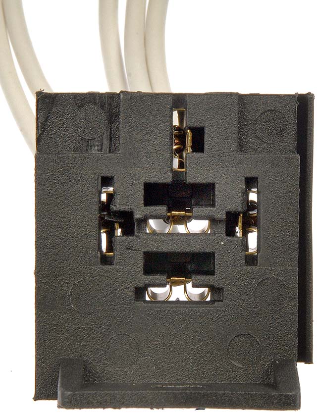 5-Wire Style Relay - 85170 Conduct Tite Series Connectors - Direct Fit, Sold individually - BOSCH RELAY SOCKET - 5-Wire Style Relay - Electrical Connector - AC Relay - This HVAC relay connector is designed to match the appearance and function of the original hardware on specified applications. Made of quality materials, it is engineered for reliable performance and durability. - 2012-65, 1950 - Dorman 85170 5-Wire Style Relay Compatible with Select Models - DORMAN 9" 5-Wire Style Relay for Chrysler - Dorman Electrical Wire Connector 85170