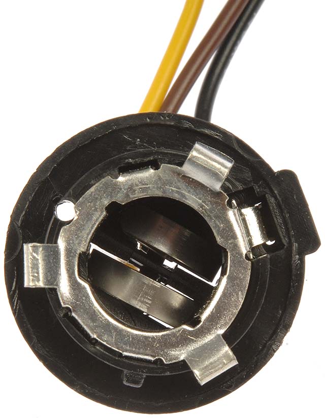 85824 Conduct Tite Series Bulb Socket - Turn signal light, Direct Fit, Sold individually - Dorman 85824 Electrical Sockets - 3-Wire Front and Rear - Dorman Light Socket 85824 - Electrical Sockets - 3-Wire Front and Rear - FRONT/REAR SOCKET - Electrical Sockets - 3-Wire Front and Rear - Multi Use Light Socket - Light Bulb Socket - Multi Purpose Light Bulb Socket - Dorman's Socket Assemblies are engineered with extra-long leads and multiple butt connectors.
