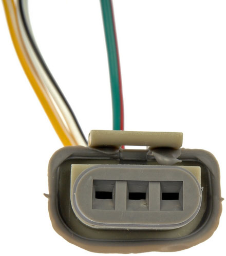 3-Wire Ford Internal Regulator - 85843 Conduct Tite Series Connectors - Direct Fit, Sold Individually - INTERNAL REG SOCKET - 3-Wire Ford Internal Regulator - Electrical Connector - Voltage Regulator - This voltage regulator connector is designed to match the appearance and function of the original hardware on specified applications. Made of quality materials, it is engineered for reliable performance and durability. - Ford 1985-80