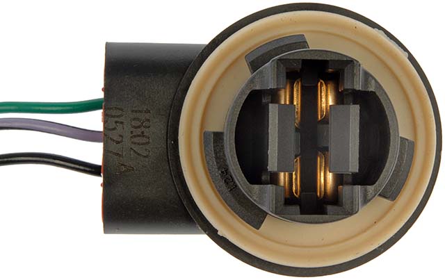 3-Wire Front and Rear Park, Turn, Stop - 85886 Bulb Socket - Brake light, Direct Fit, Sold individually - Dorman - Conduct-Tite Tail Light Socket 85886 - Dorman Help! 85886 Socket - PARK/TURN/STOP SOCKT - 3-Wire Front and Rear Park, Turn, Stop - Multi Purpose Light Bulb Socket - Multi Use Light Socket - Light Bulb Socket - Dorman's Socket Assemblies are engineered with extra-long leads and multiple butt connectors.