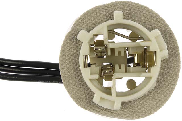 3-Wire Front/Rear Stop/Tail/Turn, 1/4 In. Mount - 85895 Bulb Socket - Brake light, Direct Fit, Sold individually - Dorman 85895 3-Wire Front/Rear Stop/Tail/Turn, 1/4 In. Mount - Dorman Bulb Socket 85895 - STOP/TAIL/TURN SOCKT - 3-Wire Front/Rear Stop/Tail/Turn, 1/4 In. Mount - Light Bulb Socket - Multi Use Light Socket - Multi Purpose Light Bulb Socket - Dorman's Socket Assemblies are engineered with extra-long leads and multiple butt connectors.