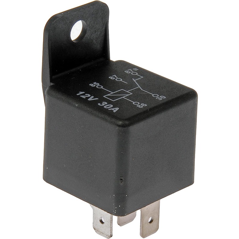 30 AMP 12 VOLT 5 PIN - 30 AMP 12 Volt 5 Pin Universal Relay - 5 PIN 30A RELAY - 30 AMP 12 Volt 5 Pin Universal Relay - Variable Load Accessory Power Relay - 12 Volt Accessory Power Relay - Accessory Power Relays use a small current to activate an internal switch that allows a larger current to flow to a particular load. All our Accessory Power Relays are constructed of high quality materials for durability. - Buick Electra 1985, Buick Reatta 1991, Cadillac Allante 1989-87, Chevrolet Corvette 1996-86 - 88069 Relay - Accessory Power Relay Conduct Tite Series - Dorman 30 Amps 12 Volt 5-Pin Universal Relay