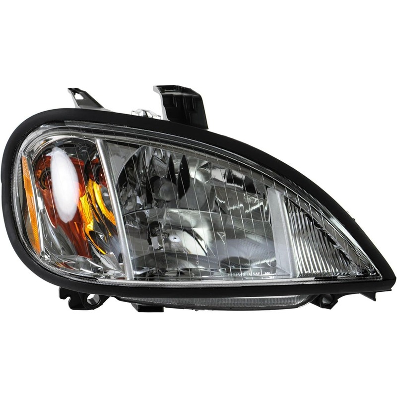 888-5201 Passenger Side Halogen Headlight, With bulb(s), OE Replacement, HD Solutions Series - Dorman Headlight Assembly 888-5201 - DORMAN Heavy Duty Headlight Assembly for Freightliner - HEADLIGHT ASSEMBLY - Heavy Duty Headlight Assembly - Headlamp - Need a new headlight assembly that looks, fits and performs like the original, for less than going back to the dealership? This replacement headlight was reverse-engineered to match the stock headlight on specific vehicles. - Freightliner Columbia 2017-01 - Heavy Duty Headlight Assembly