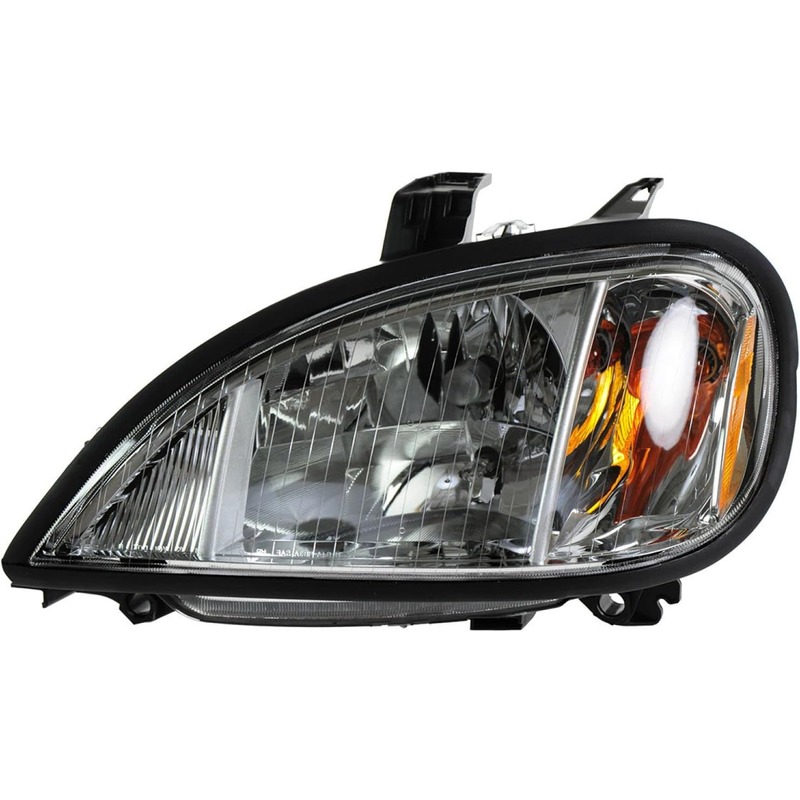 888-5202 Driver Side Halogen Headlight, With bulb(s), OE Replacement, HD Solutions Series - Dorman Headlight Assembly 888-5202 - DORMAN Heavy Duty Headlight Assembly for Freightliner - Heavy Duty Headlight Assembly