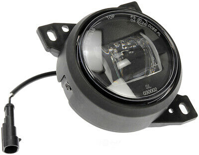 888-5414LB Front, Driver or Passenger Side LED Fog Light, With bulb(s), HD Solutions Series - Black Heavy Duty LED Fog Lamp Assembly - Dorman Fog Light Assembly 888-5414LB