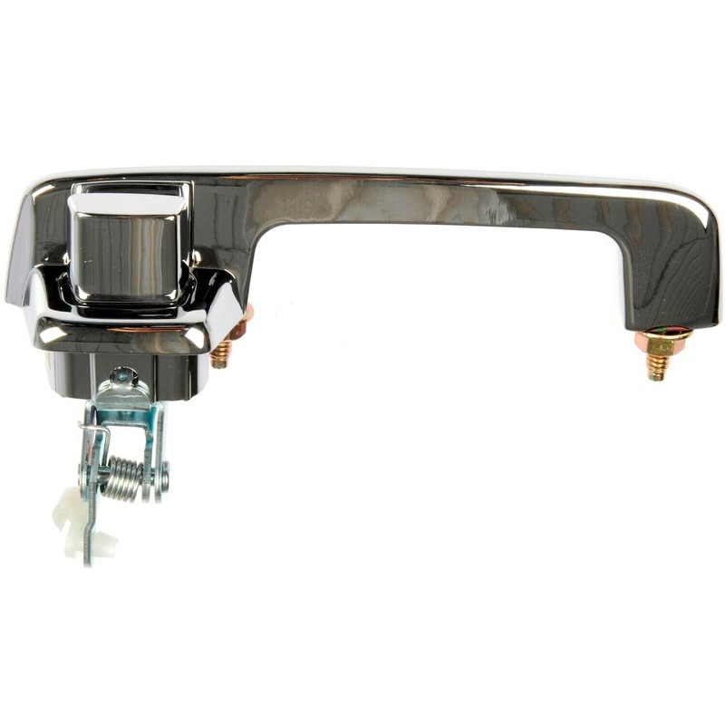 90019 Chrome Exterior Door Handle, Without Key Hole, Help Series - Dorman 090-019: Pipe Plug C.S. Square 3/8-18 Npt, Head Size 5/16 In. - Dorman Exterior Door Handle 90019 - Exterior Door Handle Direct Fit