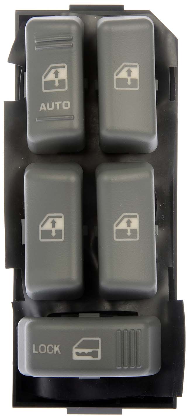 901-021 Front, Driver Side OE Solutions Series Window Switch Gray - Dorman 901-021 Front Driver Side Door Window Switch Compatible with Select Models,Black - DORMAN Front Left Power Window Switch for Chevrolet - Black - Dorman Power Window Switch 901-021 - Power Window Switch - Front Left, 5 Button - Power Window Switch - Front Left, 5 Button - Window Motor Switch - A failing power window switch doesn't have to mean a trip to the dealer. This power window switch matches the appearance and function of the vehicle's original switch. It's engineered for durability and simple plug-and-play installation. - Cadillac 2000-99, Chevrolet 2005-95, GMC 2004-95, Oldsmobile 2001-96