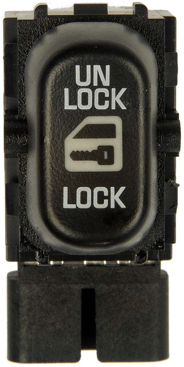 901-040 Front, Driver or Passenger Side Door Lock Switch - Door Lock Switch - 1 Button - DOOR LOCK SWITCH - Door Lock Switch - 1 Button - Power Door Lock Switch - This door lock switch is designed to match the appearance and function of the original switch on specified applications. Made of quality materials, it is engineered for reliable performance and durability. - Chevrolet Lumina 2001-95, Chevrolet Monte Carlo 1999-95 - Dorman 901-040 Door Lock Switch - 1 Button Compatible with Select Chevrolet Models,Black - Dorman Power Door Lock Switch 901-040