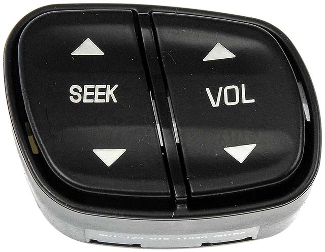 901-123 Dash Display Switch - Sold Individually - Dorman 901-123 Driver Information Switch-Speaker Volume and Radio Channel, Steering Wheel Mount Compatible with Select Models Black - Dorman Driver Information Display Switch 901-123 - Steering Whl Switch - Driver Information Switch-Speaker Volume and Radio Channel, Steering Wheel Mount - Driver Information Center Switch - Information Center Switch - This driver information display switch is designed to match the appearance and function of the original switch on specified applications. Made of quality materials, it is engineered for reliable performance and durability. - GENERAL MOTORS 2009-03, ISUZU 2008-05