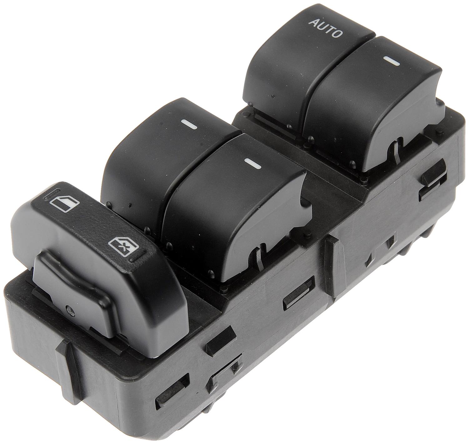 901-219 Front, Driver Side OE Solutions Series Window Switch Black 5 Buttons - Dorman 901-219 Front Driver Side Door Window Switch Compatible with Select Ford Models - Dorman Power Window Switch 901-219 - Master Window Switch - Front Left, 5 Button - Power Window Switch - Master Window Switch - Front Left, 5 Button - Window Motor Switch - A failing power window switch doesn't have to mean a trip to the dealer. This power window switch matches the appearance and function of the vehicle's original switch. It's engineered for durability and simple plug-and-play installation. - Ford Edge 2014-11