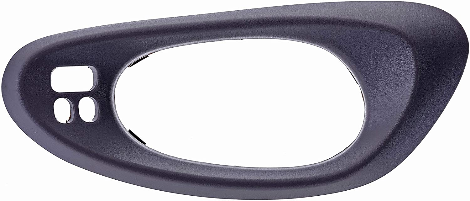 90132 Front, Driver Side Door Handle Trim - Dorman 90132 Front Driver Side Interior Door Handle Bezel Compatible with Select Chevrolet Models, Textured Gray - Dorman Interior Door Handle Bezel 90132 - Interior Door Handle Bezel-Front Left with Convenience Package Textured Gray - Interior Door Handle Bezel-Front Left With Convenience Package Textured Gray