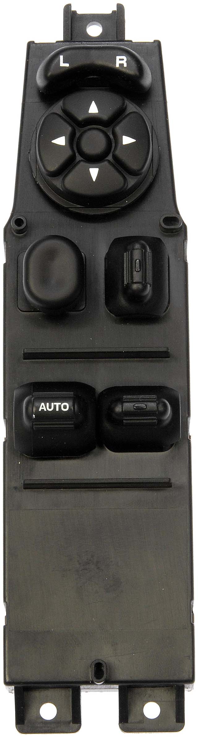 901-410 Front, Driver Side OE Solutions Series Window Switch Black 6 Buttons - Dorman Power Window Switch 901-410 - Power Window Switch - Left Front - Window Motor Switch - A failing power window switch doesn't have to mean a trip to the dealer. This power window switch matches the appearance and function of the vehicle's original switch. It's engineered for durability and simple plug-and-play installation. - Jeep Cherokee 2001-97