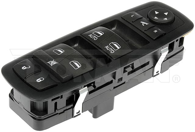 901-463 Front, Driver Side OE Solutions Series Window Switch Black - Dorman 901-463 Front Driver Side Door Window Switch Compatible with Select Chrysler / Dodge / Ram Models - Dorman Power Window Switch 901-463 - Master Switch - Front Left, 11 Button - Power Window Switch - Master Switch - Front Left, 11 Button - Window Motor Switch - A failing power window switch doesn't have to mean a trip to the dealer. This power window switch matches the appearance and function of the vehicle's original switch. It's engineered for durability and simple plug-and-play installation. - Chrysler 2015-12, Dodge 2015-12, Ram 2015-12