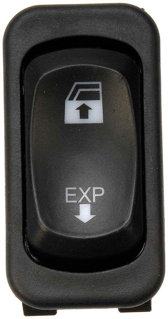 901-5204 Front, Passenger Side Window Switch, Black - Dorman 901-5204 Window Control Switch Compatible with Select Freightliner Models - Dorman Power Window Switch 901-5204 - Window Control Switch