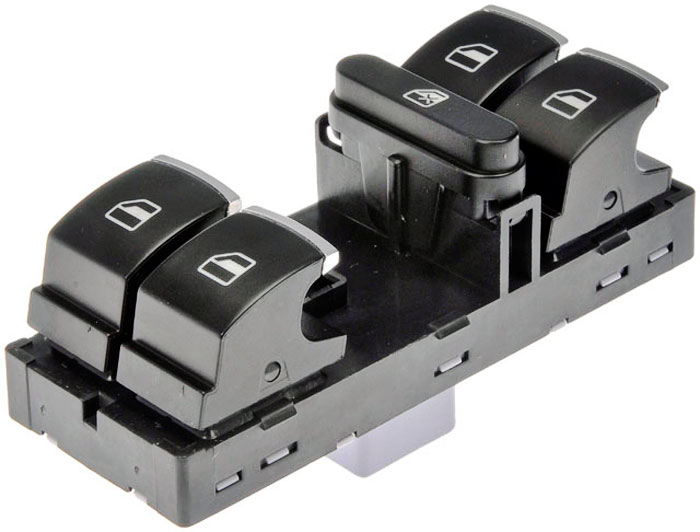 901-571 Front, Driver Side OE Solutions Series Window Switch Black - Dorman 901-571 Front Driver Side Door Window Switch Compatible with Select Volkswagen Models - Dorman Power Window Switch 901-571 - Power Window Switch - Left Front Master - Power Window Switch - Left Front Master - Window Motor Switch - A failing power window switch doesn't have to mean a trip to the dealer. This power window switch matches the appearance and function of the vehicle's original switch. It's engineered for durability and simple plug-and-play installation. - Volkswagen 2020-09