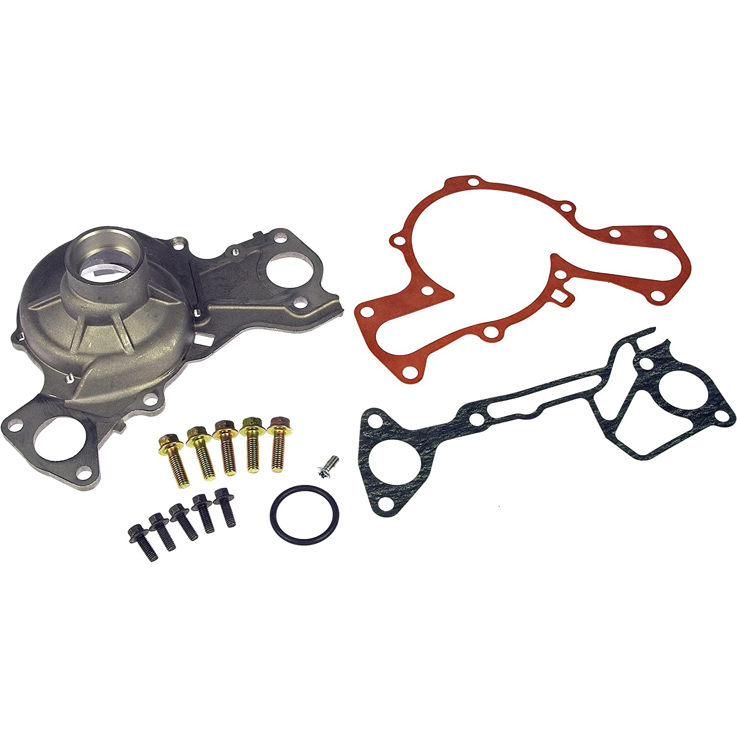 902-000 OE Solutions Series Water Pump Housing - Direct Fit - Dorman 902-000 Engine Water Pump Housing Compatible with Select Models - Dorman Water Pump Housing 902-000 - WATER PUMP HOUSING - Water Pump Housing With Gaskets and Hardware - Coolant Pump Housing - This engine water pump housing is designed to match the fit and function of the original housing on specified applications, and is engineered for reliable performance and durability. - Chrysler 2000, Chrysler 1995-88, Dodge 2000-87, Hyundai 1998-90, Plymouth 2000-87 - Water Pump Housing With Gaskets and Hardware