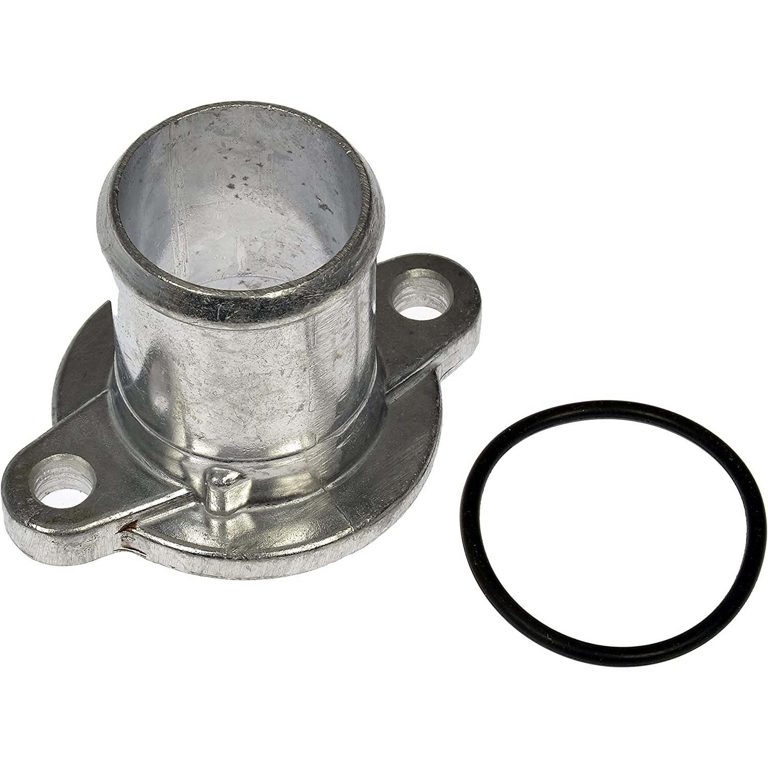 902-1057 Thermostat Housing OE Solutions Series - Coolant Housing/Water Outlet: with Housing and Gasket, 90 Degree Neck Angle - Dorman 902-1057 Engine Coolant Thermostat Housing Compatible with Select Ford / Lincoln Models - Engine Coolant Thermostat Housing - Thermostat Housing - Engine Coolant Thermostat Housing - Coolant Bleeder - Water Outlet - Coolant Outlet - This replacement engine coolant thermostat housing is engineered to match the fit and durability of the stock thermostat housing on specified vehicles. It is designed to withstand extreme temperature changes to extend service life. - Ford GT 2006-05, Lincoln Blackwood 2003-02, Lincoln Navigator 2004-99
