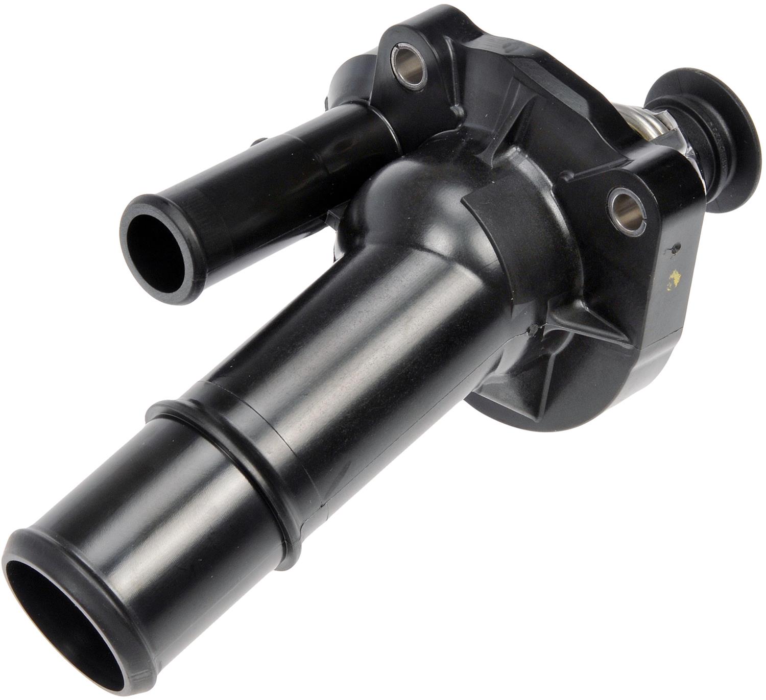 902-1076 Thermostat Housing OE Solutions Series - Dorman 902-1076 Engine Coolant Thermostat Housing Assembly Compatible with Select Ford / Lincoln Models - Integrated Thermostat Housing Assembly - Thermostat Assembly: Includes Gasket, Thermostat, and Housing, 180 Degrees - Thermst Housing Assy - Integrated Thermostat Housing Assembly - Thermostat Housing - This replacement engine coolant thermostat housing assembly is engineered to match the fit and durability of the stock housing assembly on specified vehicles. It is designed to withstand extreme temperature changes to extend service life. - Ford 2022-15, Lincoln 2020-15