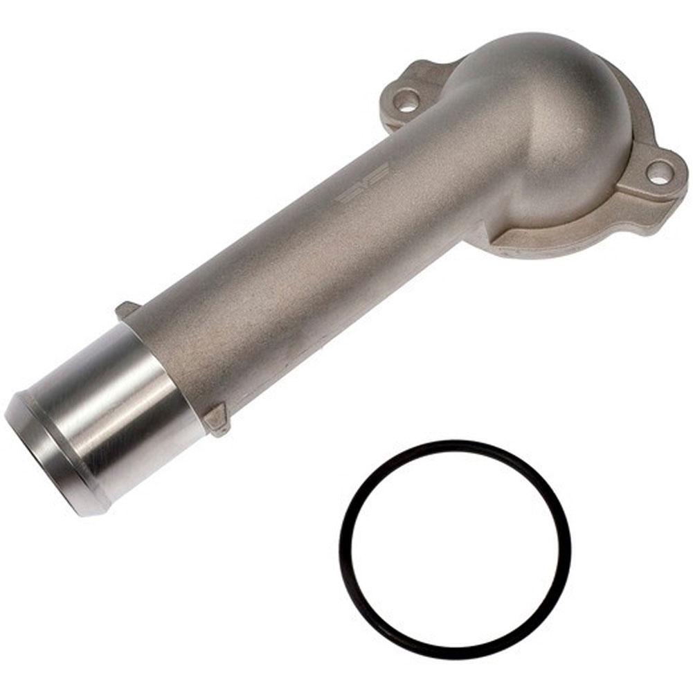 902-1088 Thermostat Housing OE Solutions Series - Coolant Housing/Water Outlet: with Housing and O-Ring, 90 Degree Neck Angle - Engine Coolant Thermostat Housing - Thermostat Housing - Engine Coolant Thermostat Housing - Coolant Bleeder - Coolant Outlet - Water Outlet - This replacement engine coolant thermostat housing is engineered to match the fit and durability of the stock thermostat housing on specified vehicles. It is designed to withstand extreme temperature changes to extend service life. - Ford 2022-15, Lincoln 2022-16