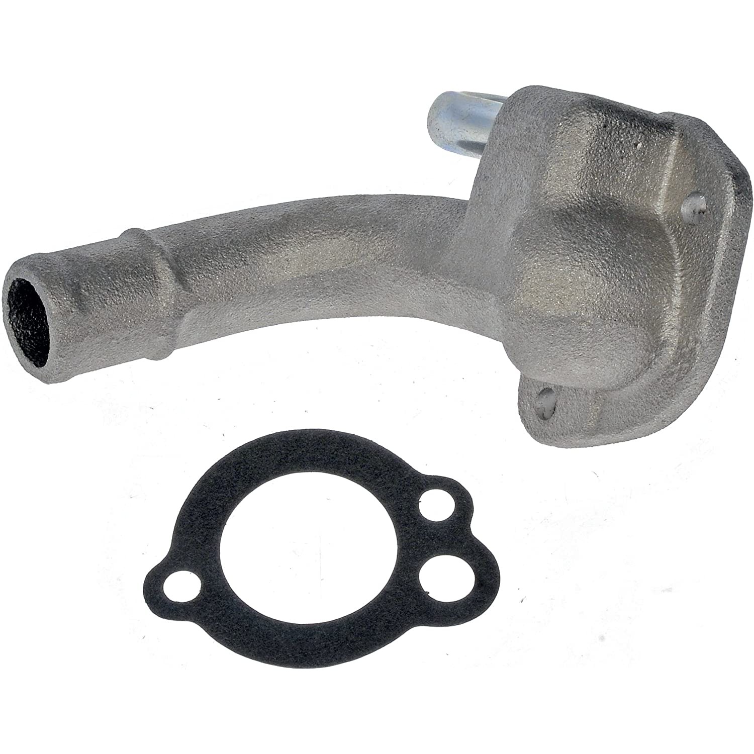 902-2021 Thermostat Housing OE Solutions Series - Coolant Housing/Water Outlet: with Housing and Gasket - Dorman 902-2021 Engine Coolant Thermostat Housing Compatible with Select Models - Engine Coolant Thermostat Housing - Thermostat Housing - Engine Coolant Thermostat Housing - Coolant Bleeder - Water Outlet - Coolant Outlet - This replacement engine coolant thermostat housing is engineered to match the fit and durability of the stock thermostat housing on specified vehicles. It is designed to withstand extreme temperature changes to extend service life. - Buick 1987-82, Chevrolet 1987-83, GMC 1984-83, Oldsmobile 1987-80, Pontiac 1987-83