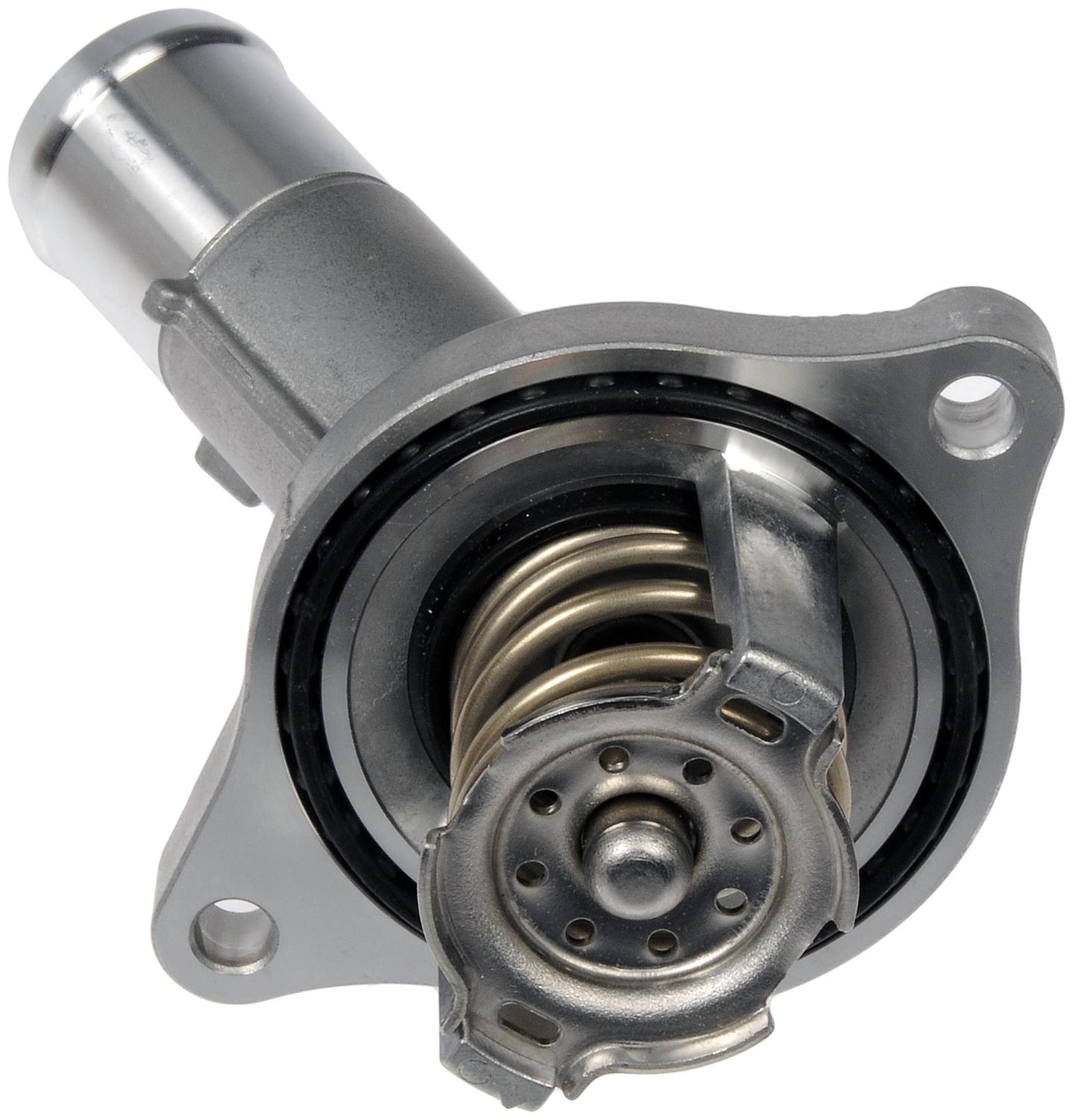 902-2089 Thermostat Housing OE Solutions Series - Dorman 902-2089 Engine Coolant Thermostat Housing Assembly Compatible with Select Models - Dorman 902-2089 Engine Coolant Thermostat Housing Assembly for Specific Models - Integrated Thermostat Housing Assembly With Sensor - Thermostat Assembly: Includes Gasket, Thermostat, and Housing, 182 Degrees - Thermst Housing Assy - Integrated Thermostat Housing Assembly With Sensor - Thermostat Housing - This replacement engine coolant thermostat housing assembly is engineered to match the fit and durability of the stock housing assembly on specified vehicles. It is designed to withstand extreme temperature changes to extend service life. - Buick 2020-14, Cadillac 2019-13, Chevrolet 2022-13, GMC 2021-17
