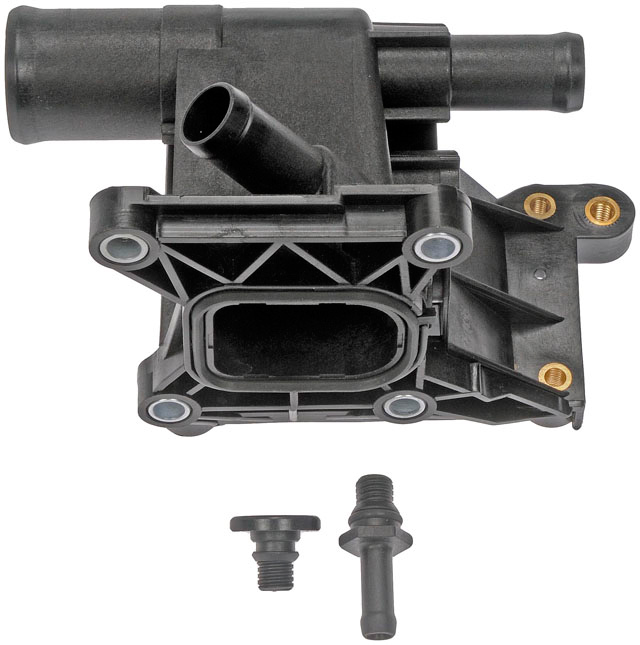 902-231 OE Solutions Series Water Outlet - Direct Fit, Sold individually - Dorman 902-231 Engine Coolant Water Outlet Compatible with Select Ford/Mazda/Mercury Models - Dorman 902-231 Engine Coolant Water Outlet for Specific Ford / Mazda / Mercury Models - Engine Coolant Water Outlet - Water Outlet - Engine Coolant Water Outlet - Coolant Filler Neck - Coolant Flange - Coolant Outlet - Coolant Pipe - Coolant Tube - Thermostat Housing - This replacement engine coolant water outlet is engineered to match the fit and durability of the stock engine coolant water outlet on specified vehicles. It is designed to withstand extreme temperature changes to extend service life. - Ford 2018-03, Mazda 2011-08, Mazda 2006-05, Mercury 2011-05