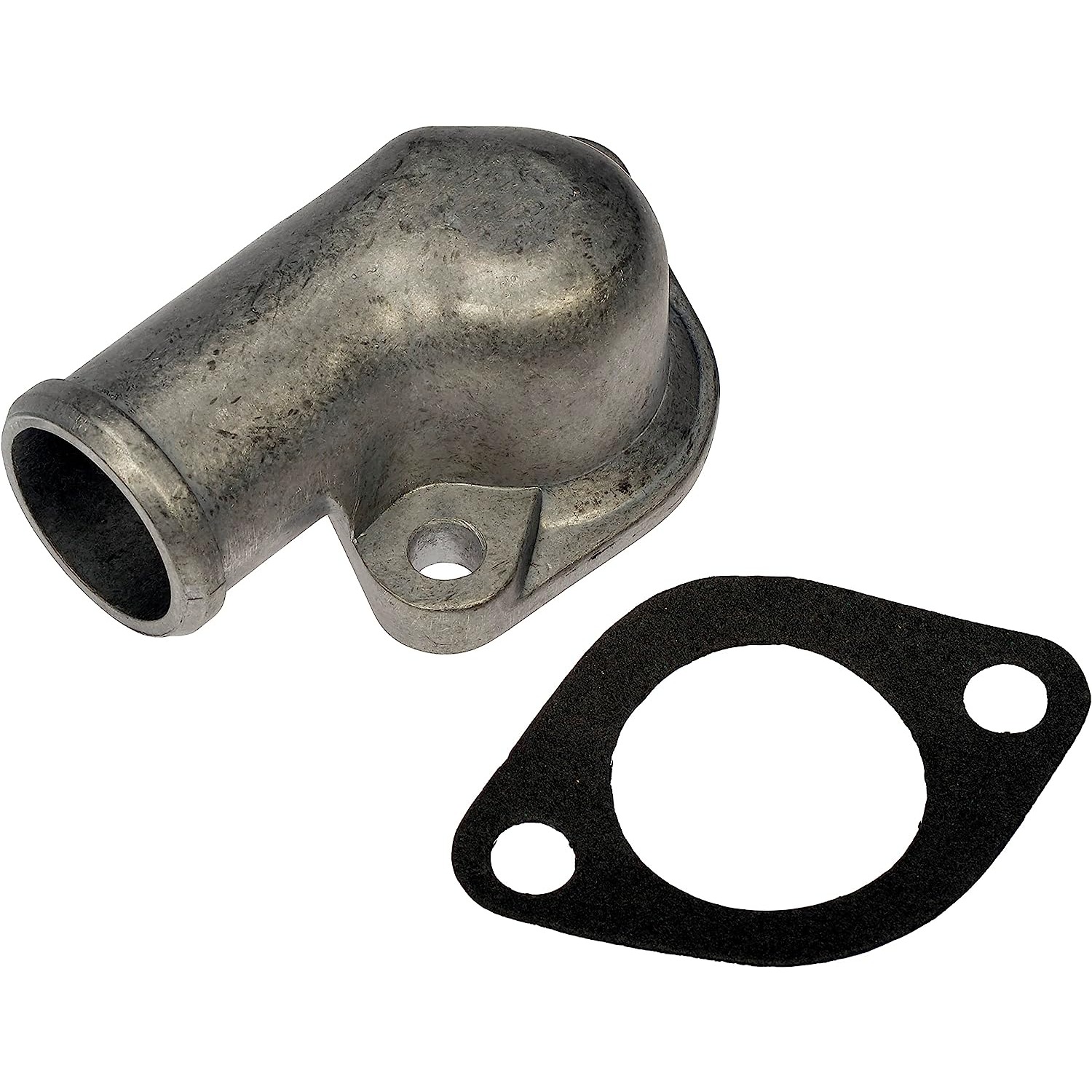 902-3015 Thermostat Housing OE Solutions Series - Coolant Housing/Water Outlet: with Housing and Gasket, 180 Degree Neck Angle - Dorman 902-3015 Engine Coolant Thermostat Housing Compatible with Select Chrysler / Dodge / Plymouth Models - Engine Coolant Thermostat Housing - Thermostat Housing - Engine Coolant Thermostat Housing - Coolant Bleeder - Coolant Outlet - Water Outlet - This replacement engine coolant thermostat housing is engineered to match the fit and durability of the stock thermostat housing on specified vehicles. It is designed to withstand extreme temperature changes to extend service life. - Chrysler 1983-78, Dodge 1987-60, Plymouth 1983-60