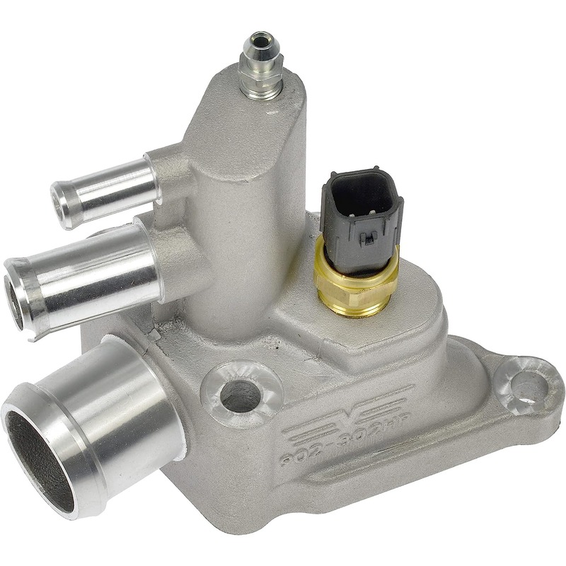 902-302HP OE Solutions Series Water Outlet - Direct Fit, Sold individually - Dorman 902-302HP Engine Coolant Crossover Pipe Compatible with Select Chrysler / Dodge / Mitsubishi Models (OE FIX) - Engine Coolant Water Outlet - Water Outlet - Engine Coolant Water Outlet - Thermostat Housing - Coolant Flange - Coolant Outlet - Coolant Filler Neck - Coolant Pipe - Coolant Tube - The original engine coolant water outlet on certain Chrysler, Dodge and Mitsubishi vehicles is made from plastic that becomes brittle over time, eventually leading to cracks in the plastic welds and fluid leaks that can damage the cooling system. This OE FIX coolant water outlet is manufactured from corrosion-resistant aluminum to better withstand underhood temperature extremes, resist leaks, reduce future maintenance costs, and provide increased coolant system protection. - Chrysler 2006-01, Dodge 2006-01, Mitsubishi 2010-99