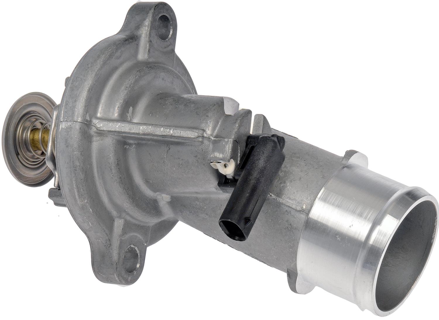 902-3045 Thermostat Housing OE Solutions Series - Dorman - 902-3045 - INTEGRATED THERMOSTAT HOUSING ASSEMBLY W - Integrated Thermostat Housing Assembly With Sensor - Thermostat Assembly: Includes Gasket, Housing, and Sensor, 216 Degrees - Thermst Housing Assy - Integrated Thermostat Housing Assembly With Sensor - Thermostat Housing - This replacement engine coolant thermostat housing assembly is engineered to match the fit and durability of the stock housing assembly on specified vehicles. It is designed to withstand extreme temperature changes to extend service life. - Ram 2500 2022-14, Ram 3500 2022-14, Ram 4000 2022-19, Ram 4500 2022-14, Ram 5500 2022-14