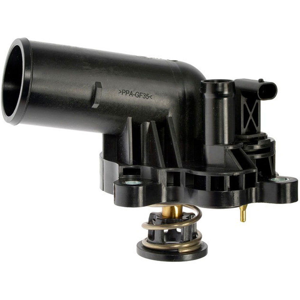 902-3113 Thermostat Housing OE Solutions Series - Dorman 902-3113 Engine Coolant Thermostat Housing Assembly Compatible with Select Dodge/Jeep/Ram Models - Dorman 902-3113 Engine Coolant Thermostat Housing Assembly for Specific Dodge / Jeep / Ram Models Fits select: 2016-2018,2020-2022 JEEP GRAND CHEROKEE - Integrated Thermostat Housing Assembly With Sensor - Thermostat Assembly: Includes Gasket and Sensor, 194 Degrees - Thermst Housing Assy - Integrated Thermostat Housing Assembly With Sensor - Thermostat Housing - This replacement engine coolant thermostat housing assembly is engineered to match the fit and durability of the stock housing assembly on specified vehicles. It is designed to withstand extreme temperature changes to extend service life. - Dodge 2022-16, Jeep 2022-16, Ram 2022-19