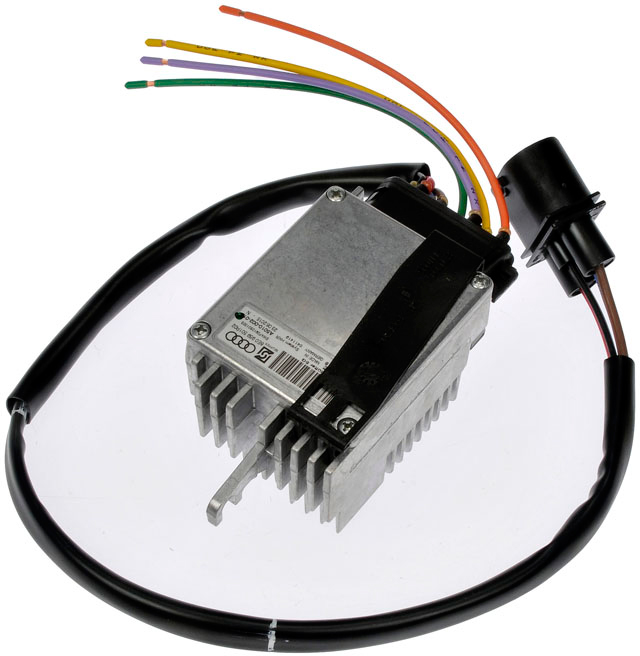 902-436 Cooling Fan Module OE Solutions Series - Control Module - Radiator Fan Control Module - Cooling Fan Module - Cooling Fan Control Module - Engine Cooling Fan Control Module - This engine cooling fan module is designed to match the fit and function of the original module on specified applications. Made of quality materials, it is engineered for reliable performance and durability. - Audi A4 2009-02, Audi A4 Quattro 2009-02 - Dorman 902-436 Engine Cooling Fan Module Compatible with Select Audi Models - Dorman Engine Cooling Fan Module 902-436 - Radiator Fan Control Module