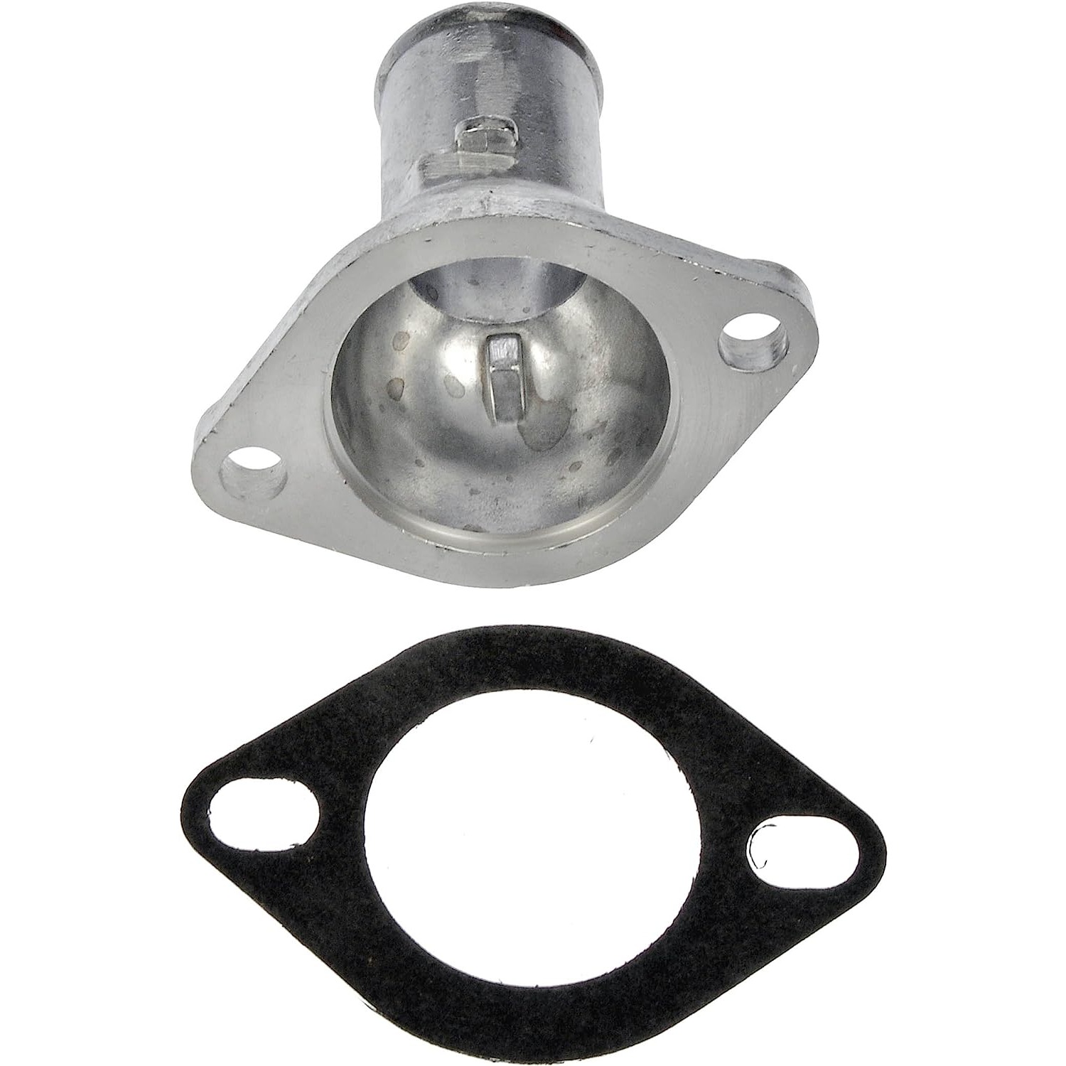 902-5014 Thermostat Housing OE Solutions Series - Coolant Housing/Water Outlet: with Housing and Gasket, 90 Degree Neck Angle - Dorman 902-5014 Engine Coolant Thermostat Housing Compatible with Select Toyota Models - Engine Coolant Thermostat Housing - Thermostat Housing - Engine Coolant Thermostat Housing - Coolant Bleeder - Coolant Outlet - Water Outlet - This replacement engine coolant thermostat housing is engineered to match the fit and durability of the stock thermostat housing on specified vehicles. It is designed to withstand extreme temperature changes to extend service life. - Toyota 4Runner 2000-96, Toyota Hilux 2005-04, Toyota T100 1998-94, Toyota Tacoma 2004-95