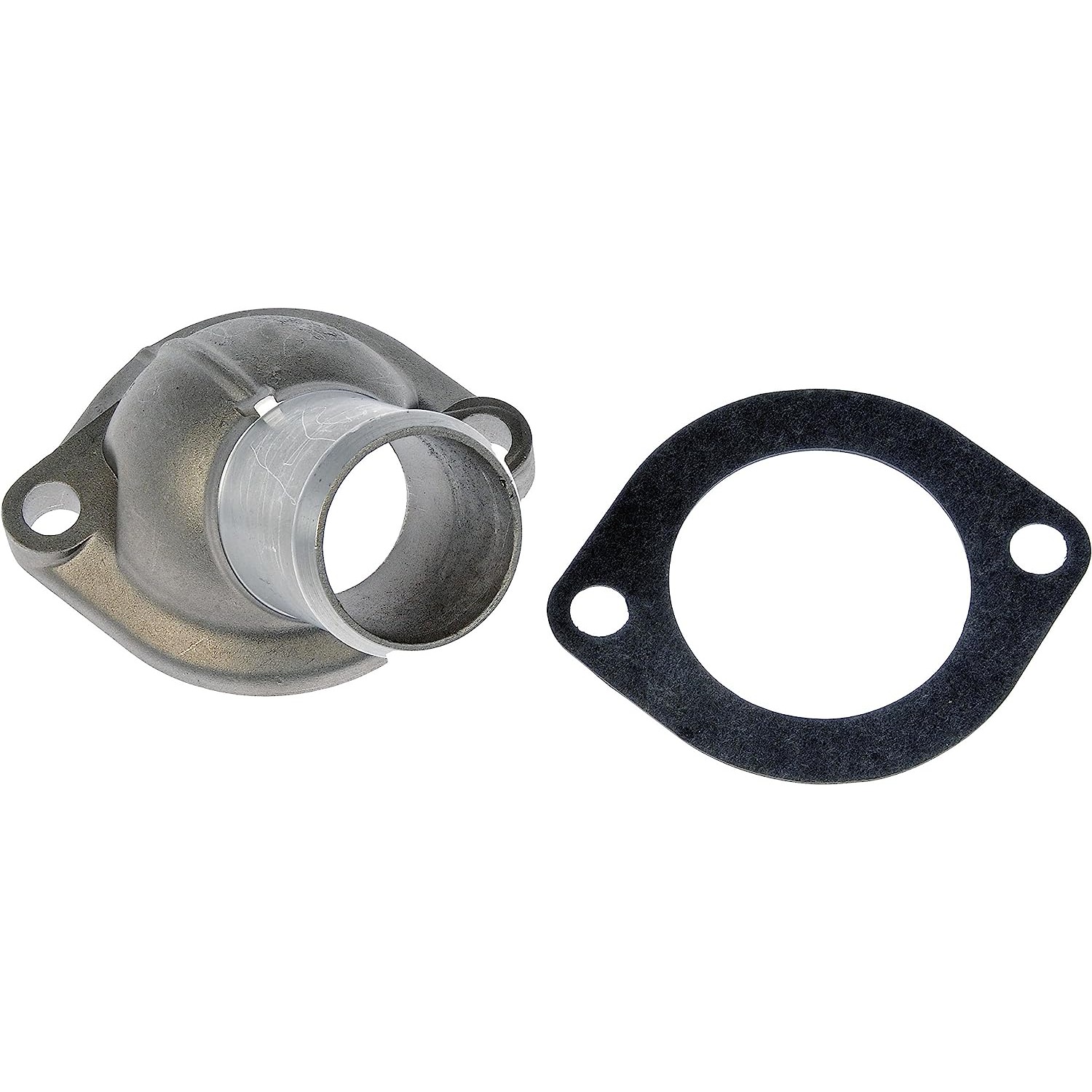 902-5020 Thermostat Housing OE Solutions Series - Coolant Housing/Water Outlet: with Housing and Gasket, 45 Degree Neck Angle - Dorman 902-5020 Engine Coolant Thermostat Housing Compatible with Select Mazda Models - Engine Coolant Thermostat Housing - Thermostat Housing - Engine Coolant Thermostat Housing - Coolant Outlet - Water Outlet - Coolant Bleeder - This replacement engine coolant thermostat housing is engineered to match the fit and durability of the stock thermostat housing on specified vehicles. It is designed to withstand extreme temperature changes to extend service life. - Mazda B2000 1987-86, Mazda B2200 1993-87