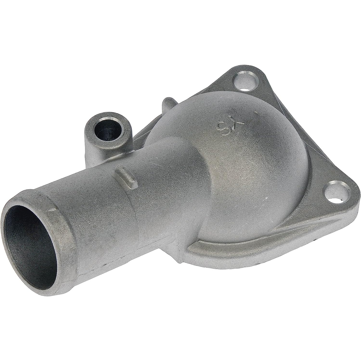 902-5038 Thermostat Housing OE Solutions Series - Coolant Housing/Water Outlet: with Housing, 180 Degree Neck Angle - Dorman 902-5038 Engine Coolant Thermostat Housing Compatible with Select Hyundai / Kia Models - Engine Coolant Thermostat Housing - Thermostat Housing - Engine Coolant Thermostat Housing - Coolant Bleeder - Water Outlet - Coolant Outlet - This replacement engine coolant thermostat housing is engineered to match the fit and durability of the stock thermostat housing on specified vehicles. It is designed to withstand extreme temperature changes to extend service life. - Hyundai 2009-99, Kia 2010-01
