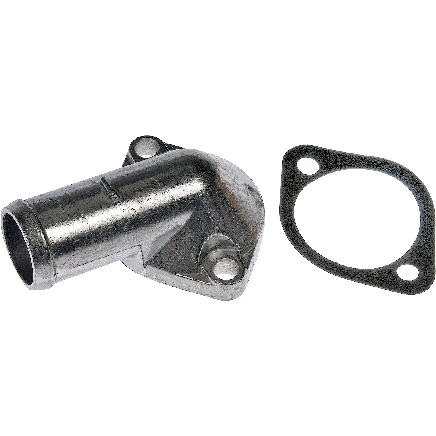 902-5046 Thermostat Housing OE Solutions Series - Coolant Housing/Water Outlet: with Housing and Gasket, 180 Degree Neck Angle - Engine Coolant Thermostat Housing - Thermostat Housing - Engine Coolant Thermostat Housing - Water Outlet - Coolant Outlet - Coolant Bleeder - This replacement engine coolant thermostat housing is engineered to match the fit and durability of the stock thermostat housing on specified vehicles. It is designed to withstand extreme temperature changes to extend service life. - Dodge Verna 2006-00, Hyundai Accent 2003-95